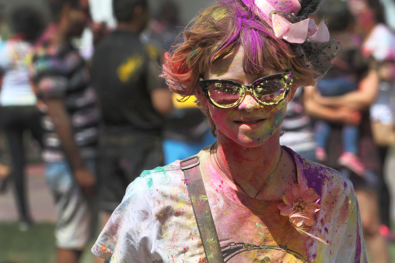 Holi Festival of Colour : Wellington : New Zealand : Richard Moore : Journalist : Photographer :